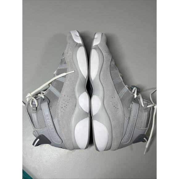 Nike Air Jordan 6 Rings Mens 12 Grey Suede High Top Lace Up Sneakers Shoes main image 7